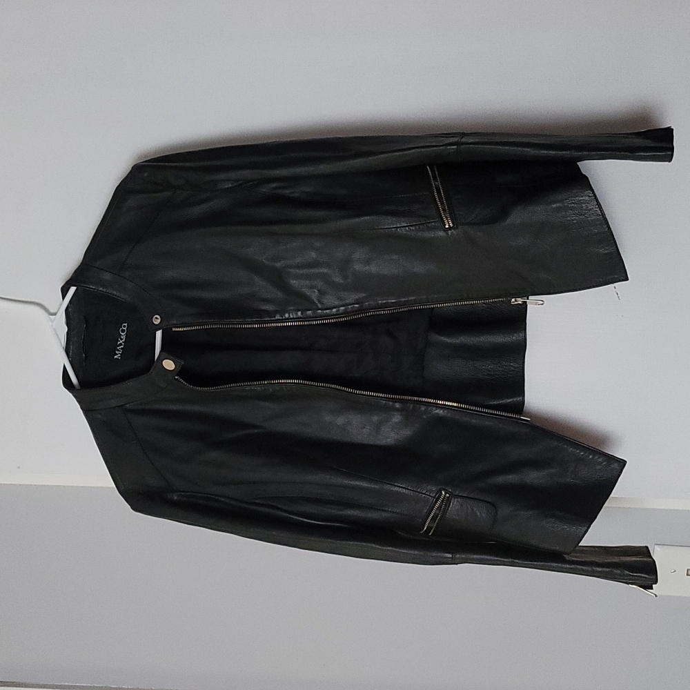 Max & Co leather jacket